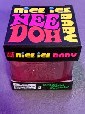Nice Ice Baby Nee Doh Pink Squish Toy